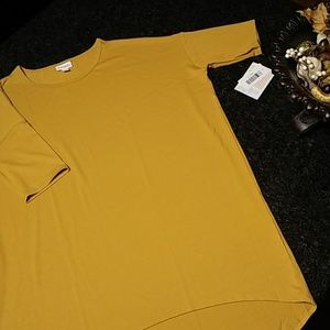Lularoe Irma, mustard